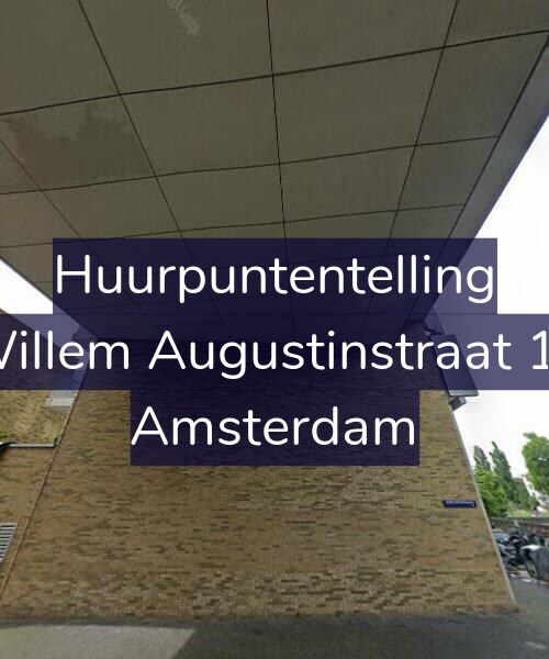 Foto gevel Huurpuntentelling voor Willem Augustinstraat 15, Amsterdam
