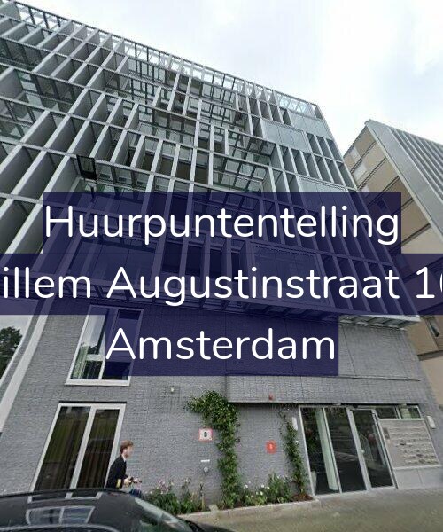Foto gevel Huurpuntentelling voor Willem Augustinstraat 162, Amsterdam