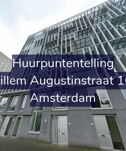 Foto gevel Huurpuntentelling voor Willem Augustinstraat 160, Amsterdam