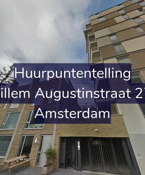 Foto gevel Huurpuntentelling voor Willem Augustinstraat 277, Amsterdam