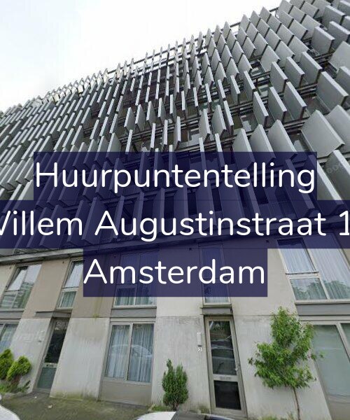 Foto gevel Huurpuntentelling voor Willem Augustinstraat 17, Amsterdam