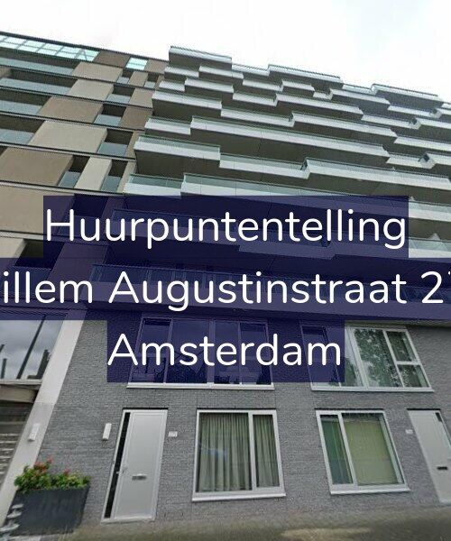 Foto gevel Huurpuntentelling voor Willem Augustinstraat 276, Amsterdam