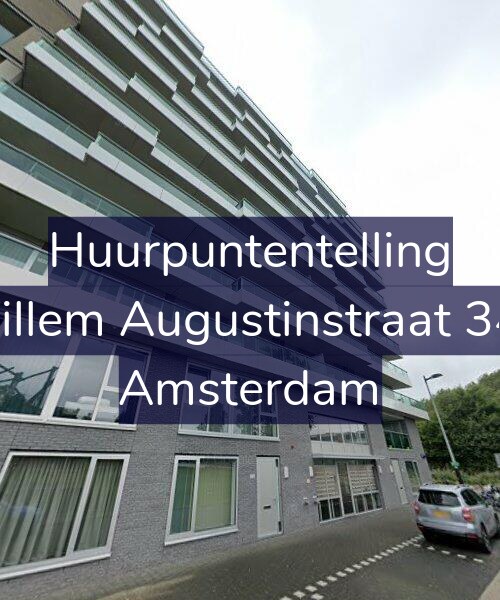 Foto gevel Huurpuntentelling voor Willem Augustinstraat 348, Amsterdam