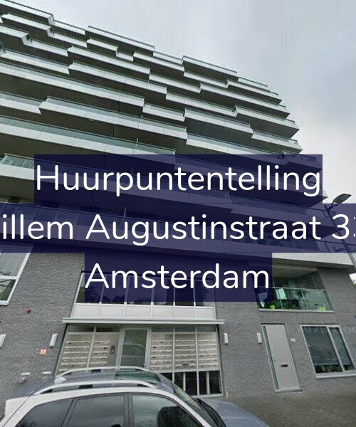Foto gevel Huurpuntentelling voor Willem Augustinstraat 339, Amsterdam