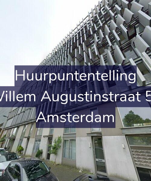 Foto gevel Huurpuntentelling voor Willem Augustinstraat 50, Amsterdam