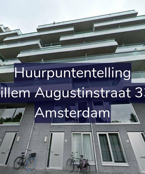 Foto gevel Huurpuntentelling voor Willem Augustinstraat 334, Amsterdam