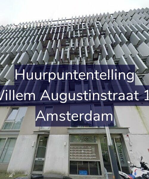 Foto gevel Huurpuntentelling voor Willem Augustinstraat 19, Amsterdam