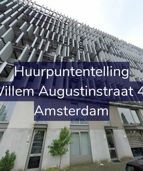 Foto gevel Huurpuntentelling voor Willem Augustinstraat 42, Amsterdam