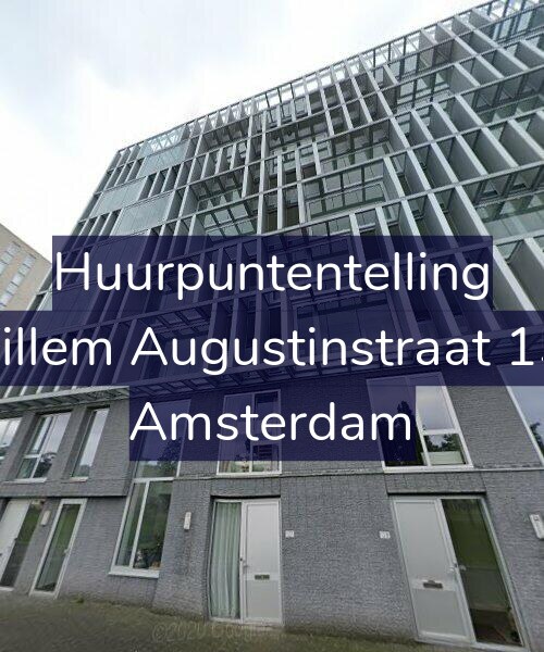 Foto gevel Huurpuntentelling voor Willem Augustinstraat 155, Amsterdam