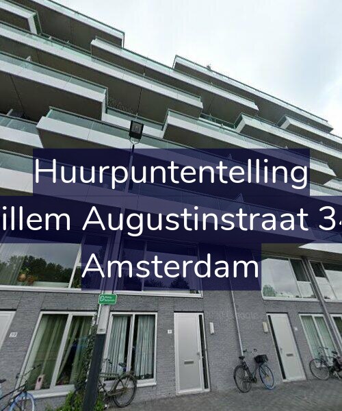 Foto gevel Huurpuntentelling voor Willem Augustinstraat 346, Amsterdam
