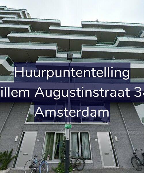 Foto gevel Huurpuntentelling voor Willem Augustinstraat 344, Amsterdam