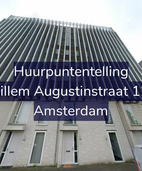 Foto gevel Huurpuntentelling voor Willem Augustinstraat 122, Amsterdam