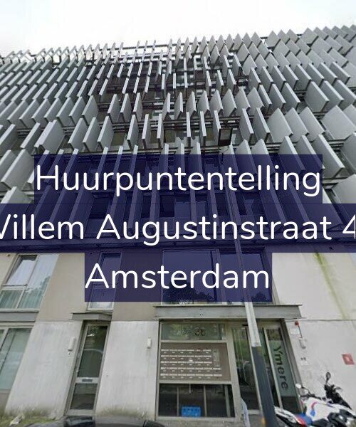 Foto gevel Huurpuntentelling voor Willem Augustinstraat 43, Amsterdam