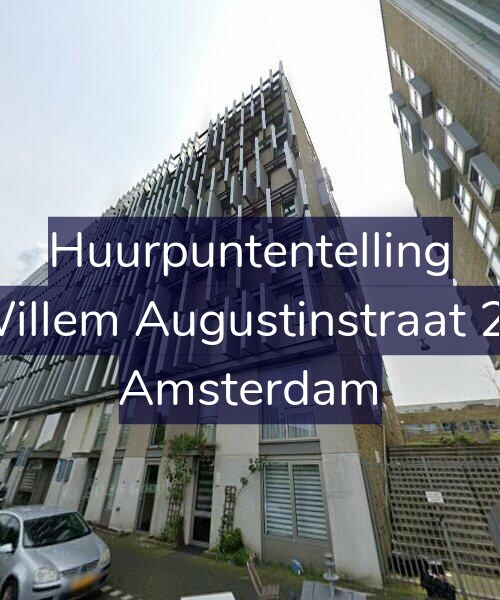 Foto gevel Huurpuntentelling voor Willem Augustinstraat 22, Amsterdam