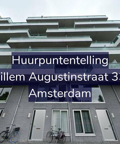 Foto gevel Huurpuntentelling voor Willem Augustinstraat 335, Amsterdam