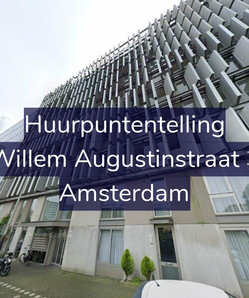 Foto gevel Huurpuntentelling voor Willem Augustinstraat 3, Amsterdam