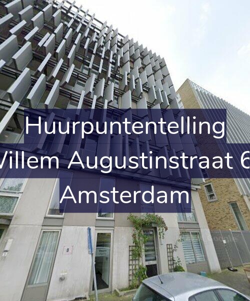 Foto gevel Huurpuntentelling voor Willem Augustinstraat 61, Amsterdam