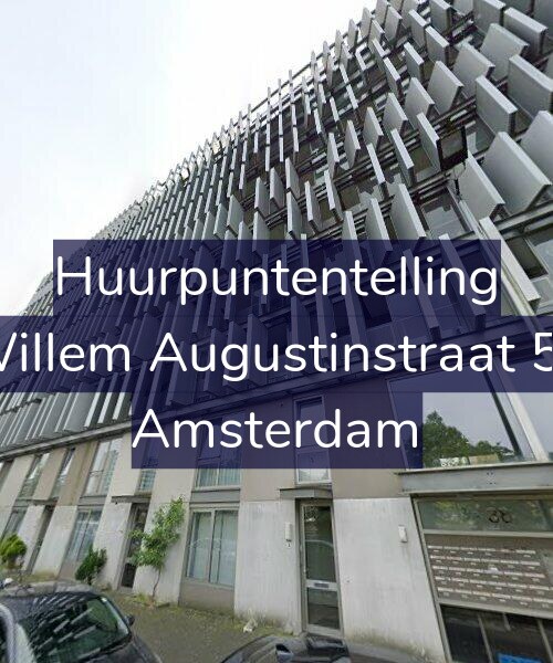 Foto gevel Huurpuntentelling voor Willem Augustinstraat 58, Amsterdam