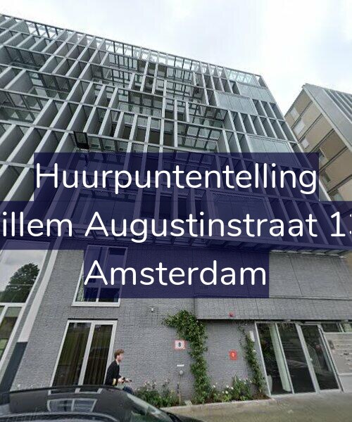 Foto gevel Huurpuntentelling voor Willem Augustinstraat 137, Amsterdam