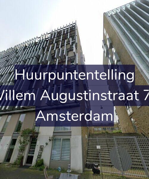 Foto gevel Huurpuntentelling voor Willem Augustinstraat 70, Amsterdam