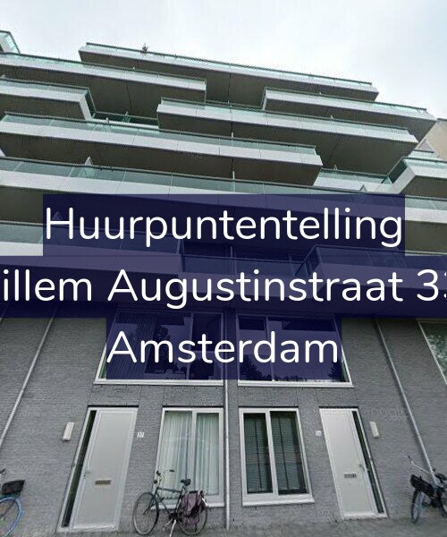 Foto gevel Huurpuntentelling voor Willem Augustinstraat 336, Amsterdam