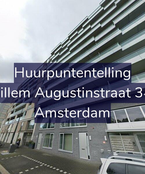 Foto gevel Huurpuntentelling voor Willem Augustinstraat 349, Amsterdam