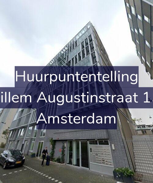 Foto gevel Huurpuntentelling voor Willem Augustinstraat 158, Amsterdam