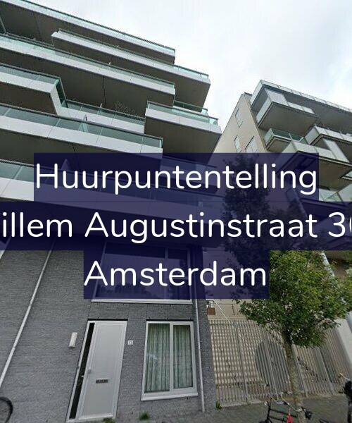Foto gevel Huurpuntentelling voor Willem Augustinstraat 307, Amsterdam