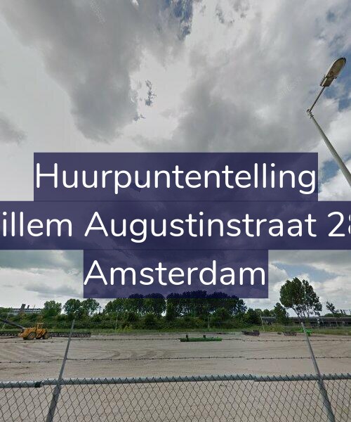Foto gevel Huurpuntentelling voor Willem Augustinstraat 280, Amsterdam