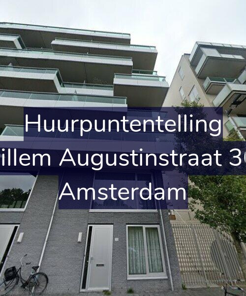 Foto gevel Huurpuntentelling voor Willem Augustinstraat 305, Amsterdam