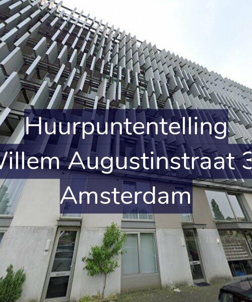Foto gevel Huurpuntentelling voor Willem Augustinstraat 34, Amsterdam