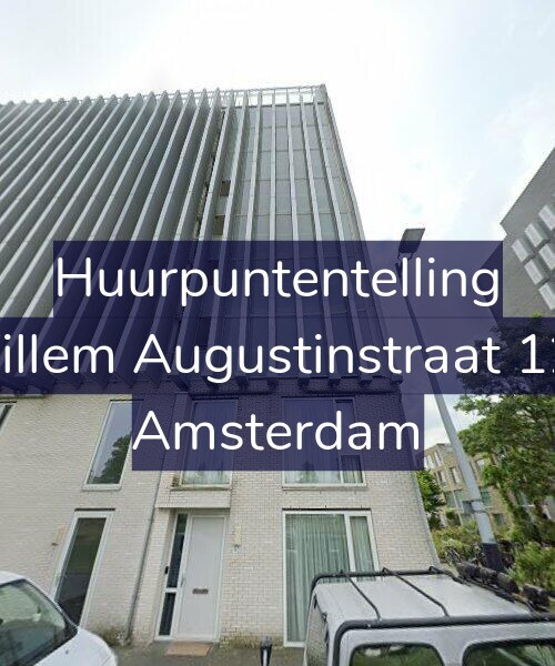 Foto gevel Huurpuntentelling voor Willem Augustinstraat 124, Amsterdam