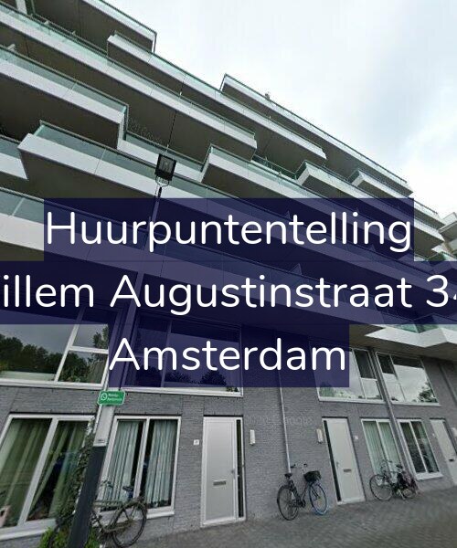 Foto gevel Huurpuntentelling voor Willem Augustinstraat 347, Amsterdam