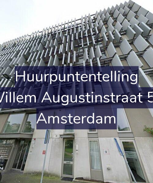 Foto gevel Huurpuntentelling voor Willem Augustinstraat 52, Amsterdam