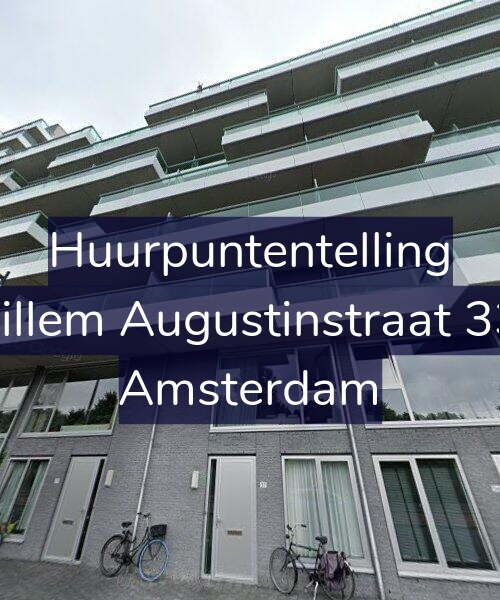 Foto gevel Huurpuntentelling voor Willem Augustinstraat 333, Amsterdam