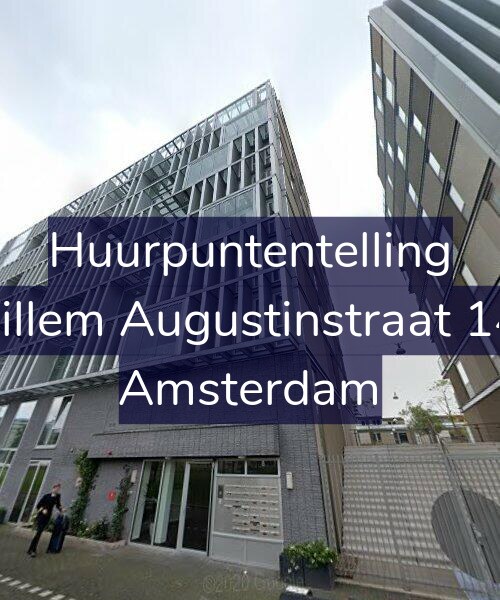 Foto gevel Huurpuntentelling voor Willem Augustinstraat 143, Amsterdam