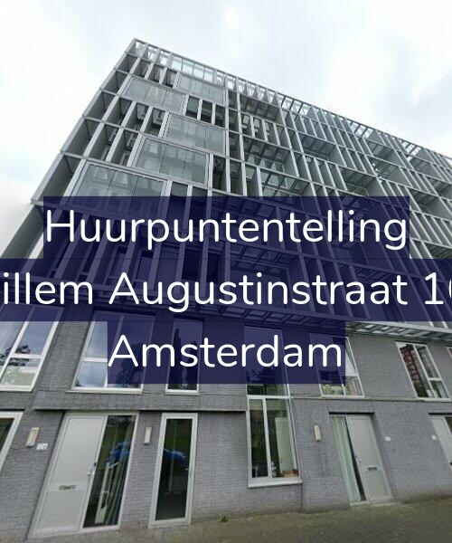 Foto gevel Huurpuntentelling voor Willem Augustinstraat 166, Amsterdam