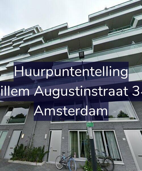 Foto gevel Huurpuntentelling voor Willem Augustinstraat 342, Amsterdam