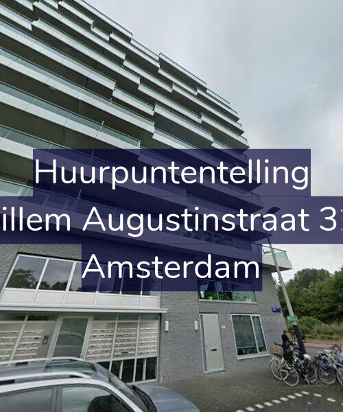 Foto gevel Huurpuntentelling voor Willem Augustinstraat 321, Amsterdam