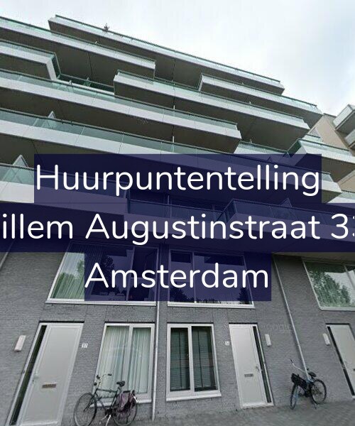 Foto gevel Huurpuntentelling voor Willem Augustinstraat 337, Amsterdam