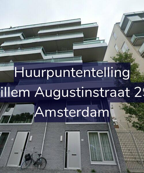 Foto gevel Huurpuntentelling voor Willem Augustinstraat 295, Amsterdam