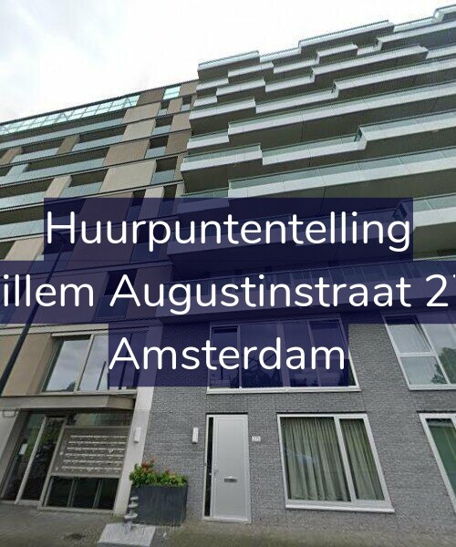 Foto gevel Huurpuntentelling voor Willem Augustinstraat 275, Amsterdam