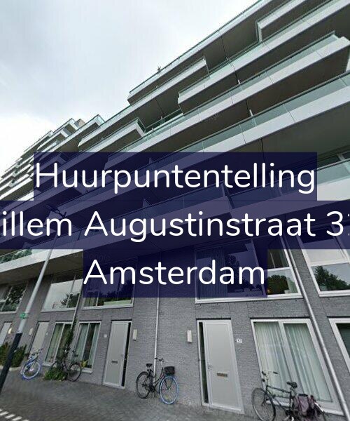 Foto gevel Huurpuntentelling voor Willem Augustinstraat 325, Amsterdam