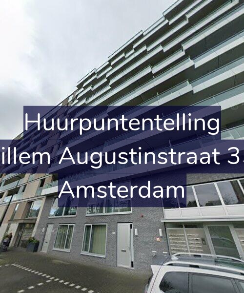 Foto gevel Huurpuntentelling voor Willem Augustinstraat 350, Amsterdam