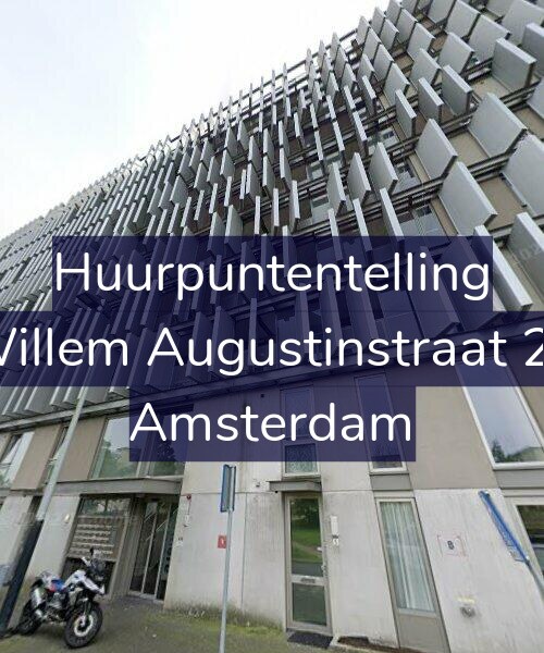 Foto gevel Huurpuntentelling voor Willem Augustinstraat 20, Amsterdam