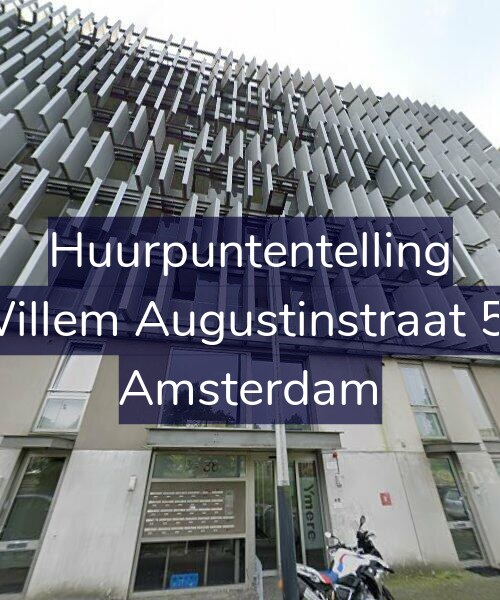 Foto gevel Huurpuntentelling voor Willem Augustinstraat 59, Amsterdam