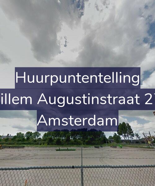 Foto gevel Huurpuntentelling voor Willem Augustinstraat 278, Amsterdam