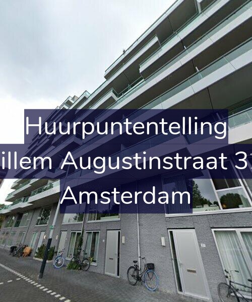 Foto gevel Huurpuntentelling voor Willem Augustinstraat 324, Amsterdam