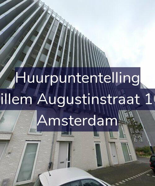 Foto gevel Huurpuntentelling voor Willem Augustinstraat 102, Amsterdam
