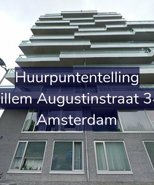 Foto gevel Huurpuntentelling voor Willem Augustinstraat 341, Amsterdam
